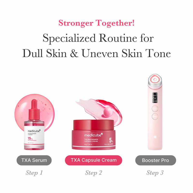 [Medicube] TXA + Niacinamide Glow Duo | Tranexamic Acid, Niacinamide, Uneven Skin Tone, Korean Skincare, Glowy Skin