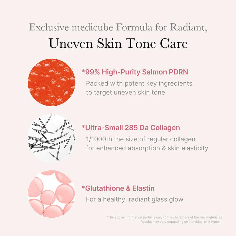 [Medicube] 99% Salmon DNA Miracle Duo ㅣ 99% Salmon PDRN for Soothing, Hydration, Uneven Skin Tone ㅣ Korean Skincare for Glass Glow Skin