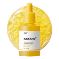 [Medicube] Kojic Acid Turmeric Serum for Face & Body | for Uneven Skin Tone & Texture | Niacinamide, Glycolic Acid for Clear Glass Skin | Korean Skin Care | 250Ml