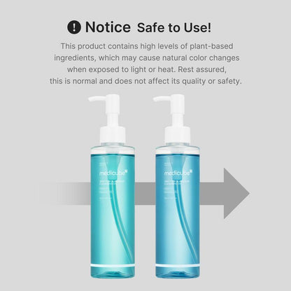 [Medicube] Double Cleansing Duo for Deep Pore CleansingㅣZero Pore Blackhead Deep Cleansing Oil & Zero Pore Blue Capsule Facial Cleanser for Korean Glass Skin