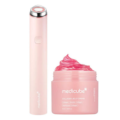 [LIVE Exclusive] [Medicube] Pocket-Friendly at Home Facial SetㅣK-Beauty Affordable Viral Device in a Petite Size for after Spot & Soothing & Glow Care