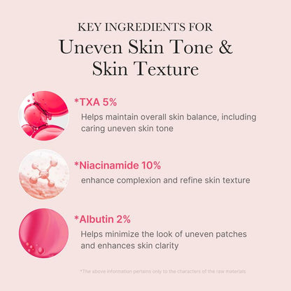 [Medicube] TXA + Niacinamide 15% Uneven Skin Tone Care Serum | High-Potency Tranexamic Acid | Use after Spot Care, Hydration, Korean Skincare