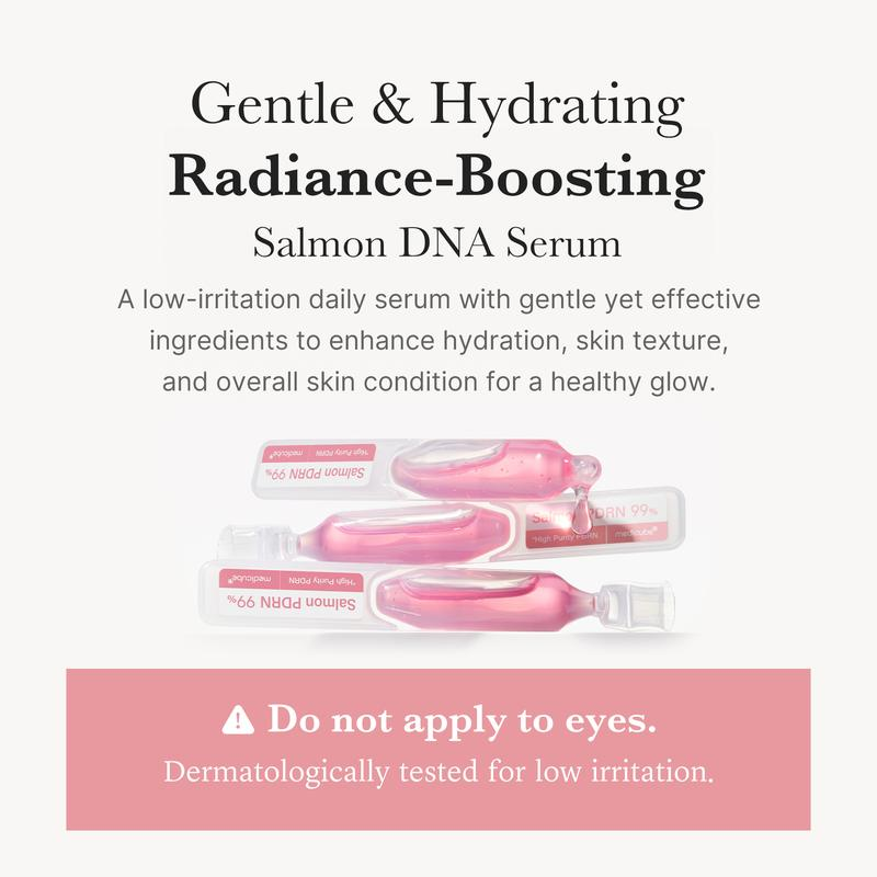 [Medicube] PDRN Pink One Day Serum | PDRN Pink Skindrop Serum | 99% Salmon DNA, PDRN, Uneven Skintone, Korean Skincare, Single-Use Vial