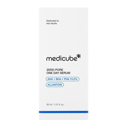 [Medicube] Zero Pore One-Day Serum | 15.2% AHA+BHA+PHA & 2% Niacinamide