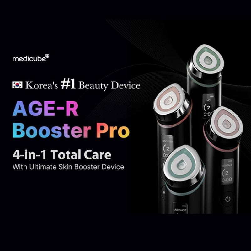 [LIVE Exclusive] [Medicube] Booster Pro Lemon Bear EditionㅣKbeauty Viral Glass Glow | Korea'S No.1 Glass Glow Device + SkincareㅣMedicube Kbeauty Korean Skincare