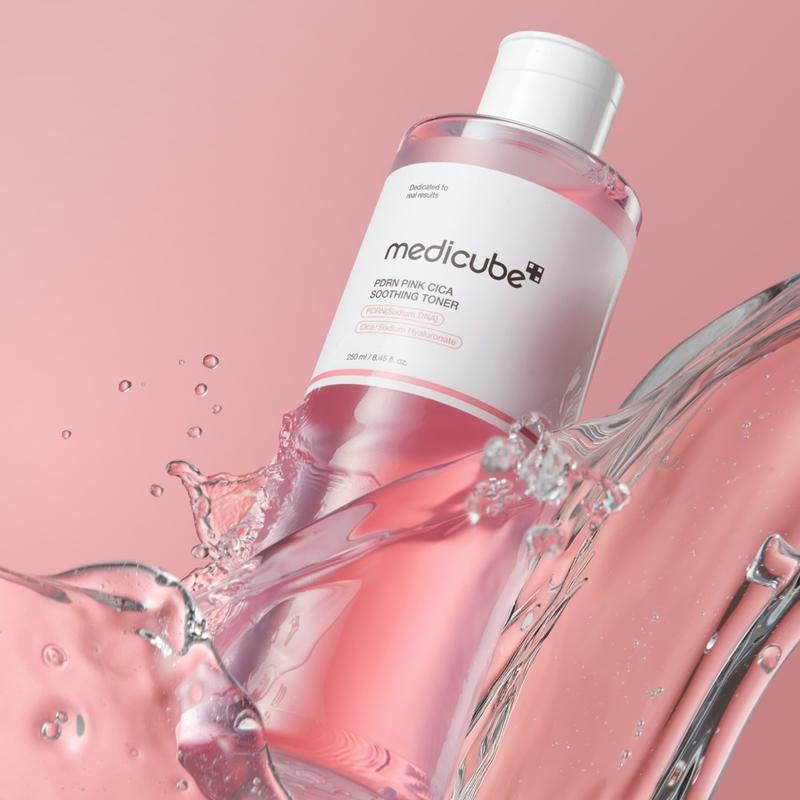 [Medicube] PDRN Pink Cica Soothing Toner I Pink Glow Toner I Salmon DNA, Salmon PDRN, Hydrating, Moisturizing, Uneven Tone, Korean Skincare