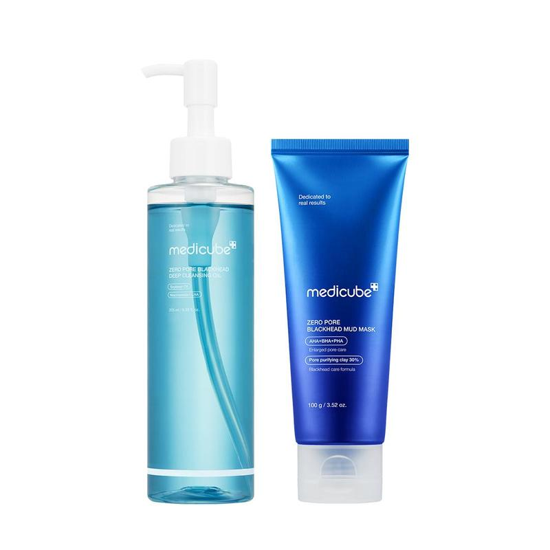 [Medicube] Pore-Fect SetㅣDeep Pore Cleansing, Mud Clay Mask, Korean No.1 Toner Pads, Gentle ExfoliatingㅣBlackhead Care, Korean Skincare