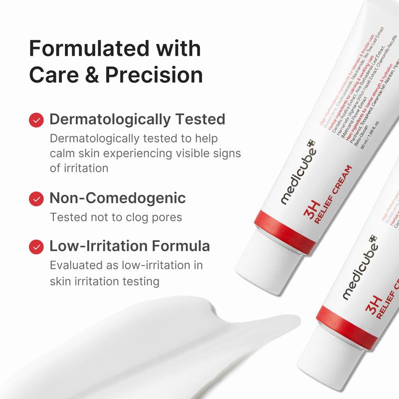 [NEW] [Medicube] All Day Relief Set | Hypochlorous Acid Rice Peel Shot for Face & Body, 3H Relief Cream | Gentle Exfoliating Serum, Daily Soothing Moisturizer for Stressed Skin | Korean Skincare, K-Beauty