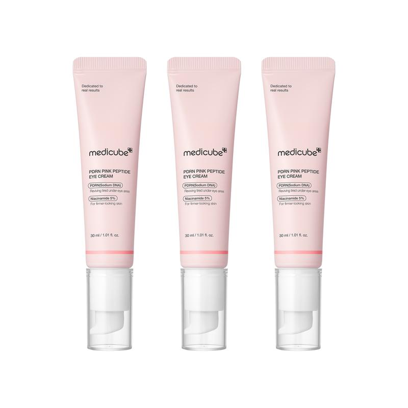 [Medicube] PDRN Pink Peptide Eye Serum | 99% Salmon DNA PDRN, 99% Pure Retinol, 5% Niacinamide | Dark Circles, Puffy Eyes, Korean Skincare