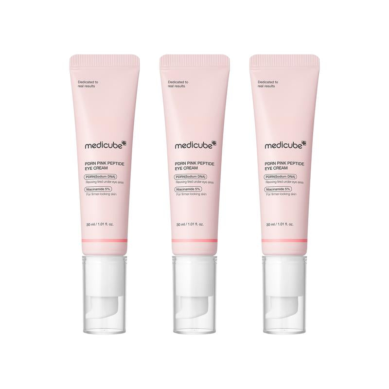 [Medicube] PDRN Pink Peptide Eye Serum | 99% Salmon DNA PDRN, 99% Pure Retinol, 5% Niacinamide | Dark Circles, Puffy Eyes, Korean Skincare