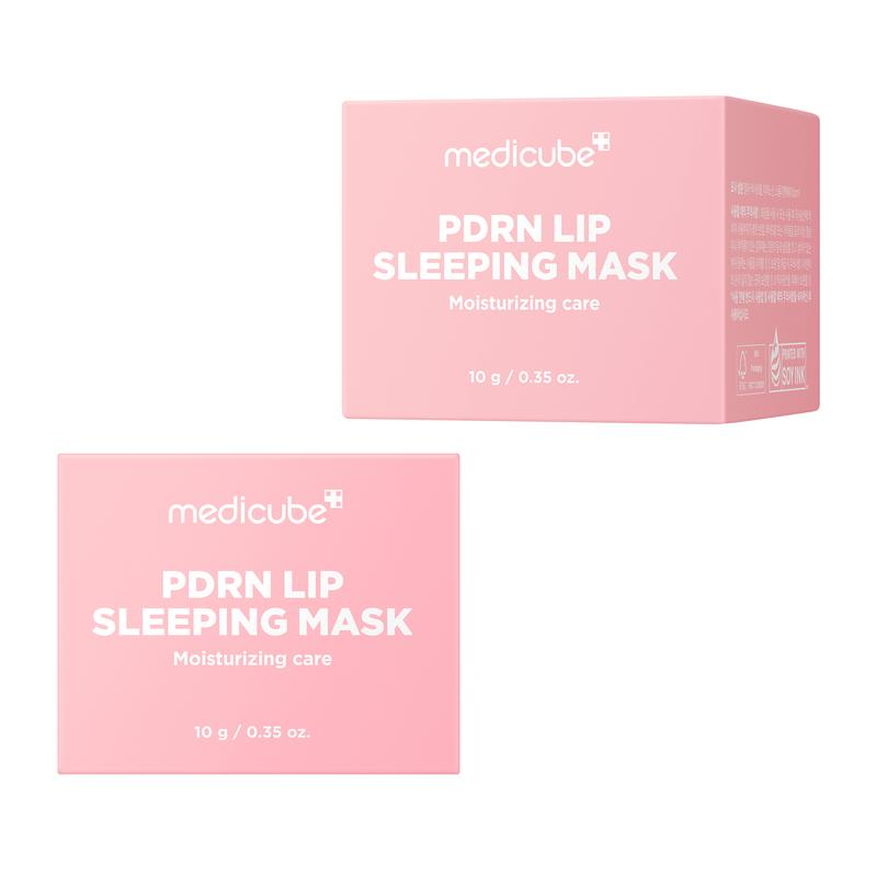 [Medicube] PDRN Lip Sleeping Mask Glow Balm | Salmon PDRN, Collagen, 24-Hour Moisture, Overnight & Daily Lip Care, Korean Skincare