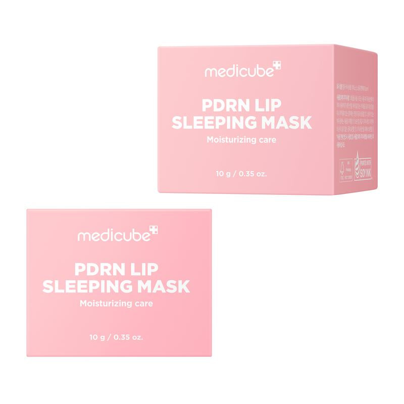 [Medicube] PDRN Lip Sleeping Mask Glow Balm | Salmon PDRN, Collagen, 24-Hour Moisture, Overnight & Daily Lip Care, Korean Skincare