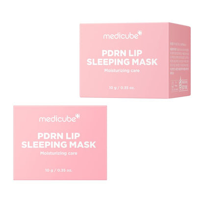 [Medicube] PDRN Lip Sleeping Mask Glow Balm | Salmon PDRN, Collagen, 24-Hour Moisture, Overnight & Daily Lip Care, Korean Skincare