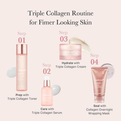 [Medicube] Triple Collagen Toner | Kbeauty Toner/ Korean Toner / Glass Skin / Glowy Skin / Collagen+Hyaluronic Acid+Niacinamide