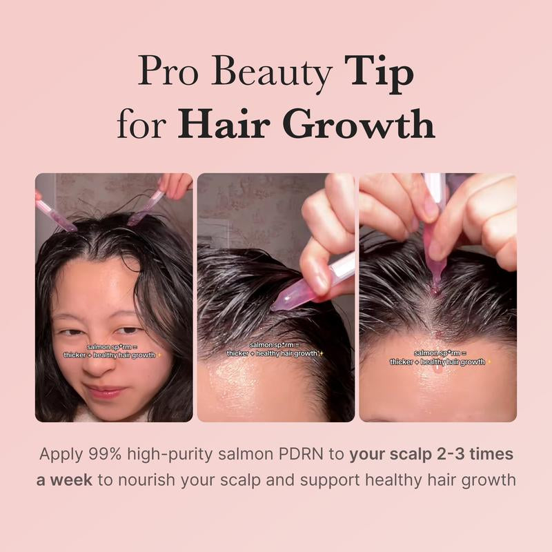 [Medicube] 99% Salmon DNA Home Aesthetic Duo | Liquid Skin Booster, Daily Intensive Care for Skin Glow & Hair Vitality, Korean Aesthetic-Level Care at Home, Korean Skincare, K-Beauty, Pdrn